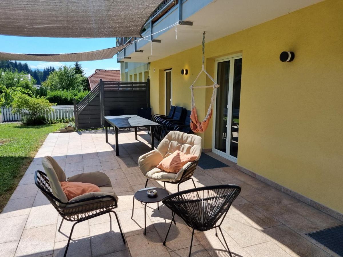 Mountains & Lakes - Chaletdorf & Appartements Villach Exteriör bild